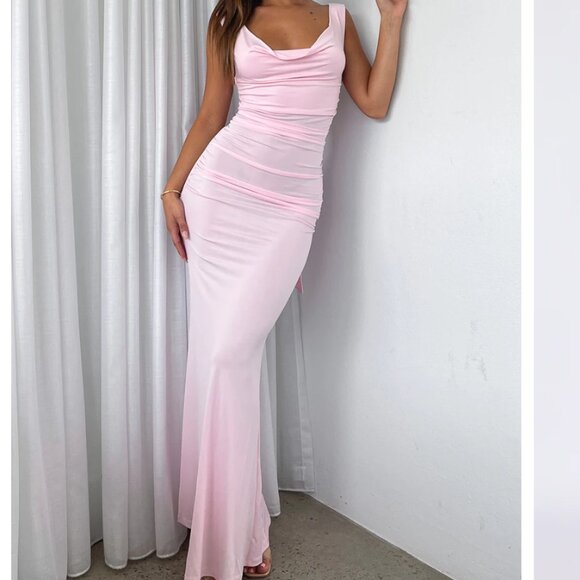 White Fox Boutique Dresses & Skirts - NWT White Fox Boutique On My Own Again Maxi Dress Pink Size Medium